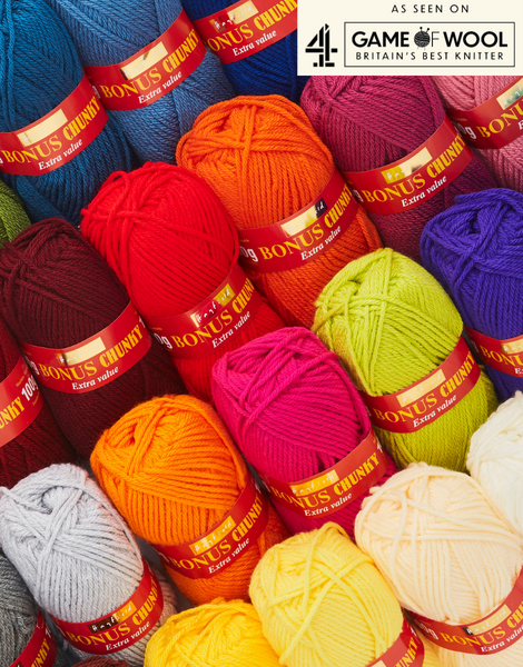 Hayfield Bonus Chunky, 100g